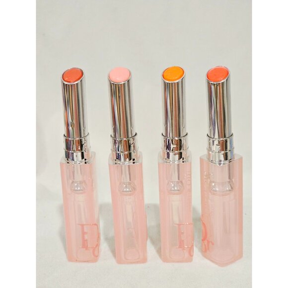 New Dior Addict  lip balm bundle of 4 shades - Picture 1 of 5